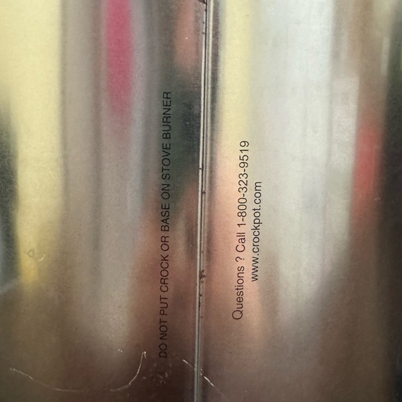 Crockpot Classic Slow Cooker 4 Quart Round Model SCR-400SP - Picture 4 of 8